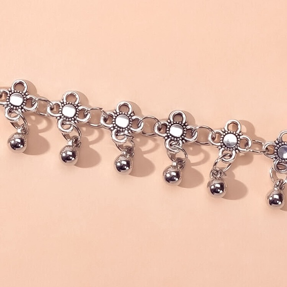 ⚜️[𝟯/$𝟭𝟴]⚜️NEW 2 Chunky Beaded Bohemian Anklets Set - Picture 8 of 13